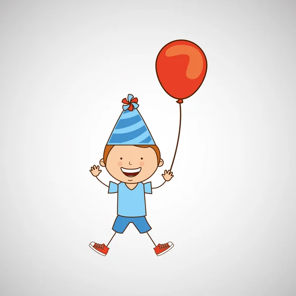 Icône Joyeux anniversaire — Image vectorielle