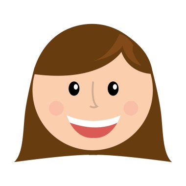 Anne siluet şekil izole simgesi