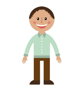 Babası siluet izole simgesi