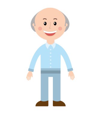 dedesi siluet izole simgesi