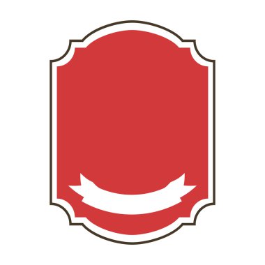 çerçeve şerit izole simgesi tasarım ile