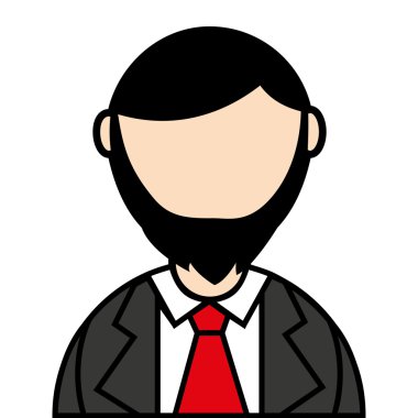 işadamı zarif izole simgesi