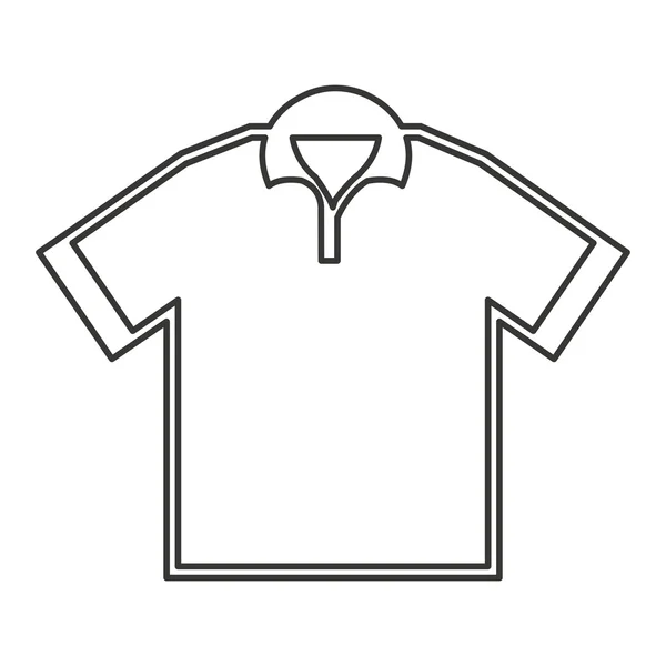 Skjorta sport golf enhetliga ikonen — Stock vektor