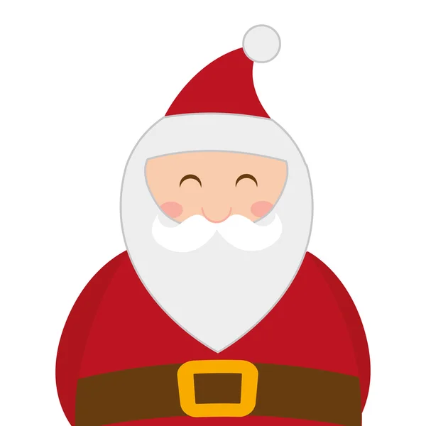 Santa claus character icon — Stock Vector