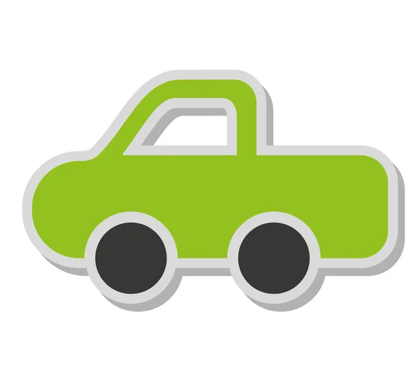 Coche auto sedán icono — Vector de stock