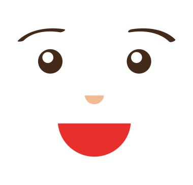 yüz ifadeleri gülümseme beyaz