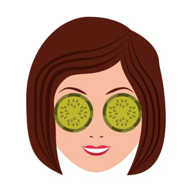 kadın kadın threatment spa simgesi