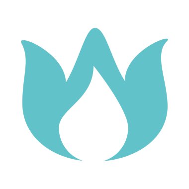 çiçek çiçek doğa simgesi