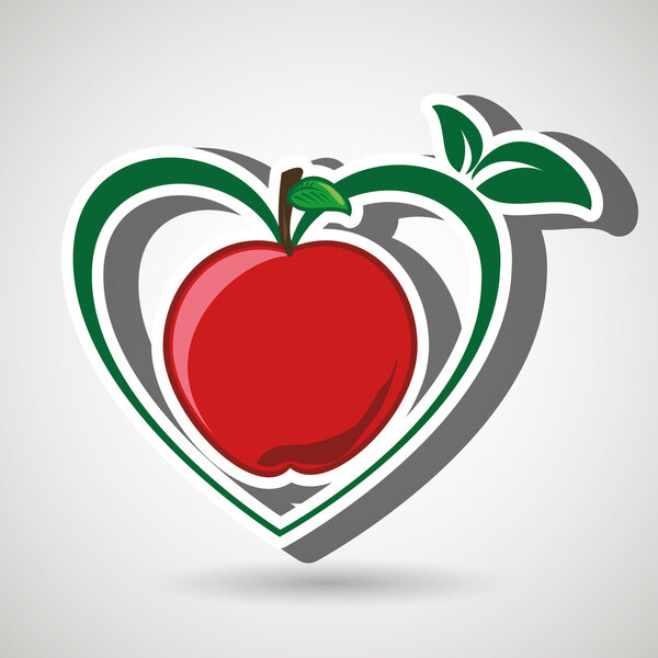 Здоровая вегетарианская пищевая этикетка
