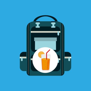 tatil plaj simgesini