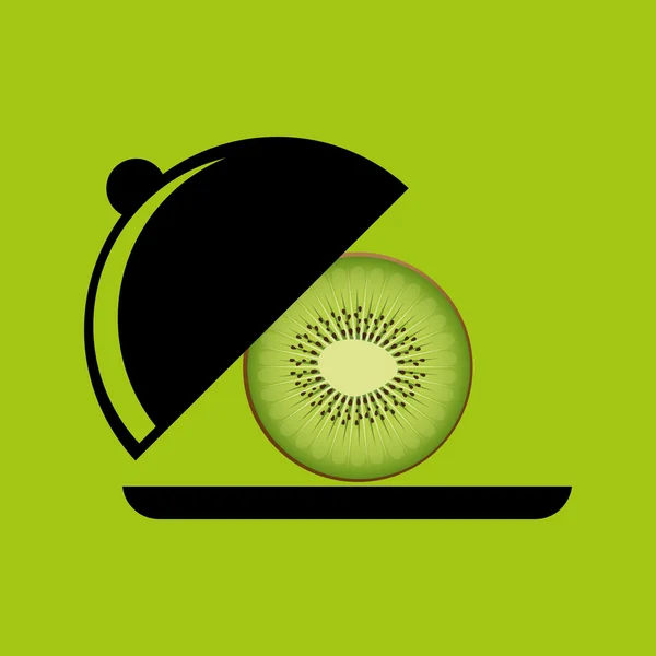 Icono de fruta fresca — Vector de stock