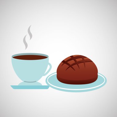 kahve ve ekmek simgesi