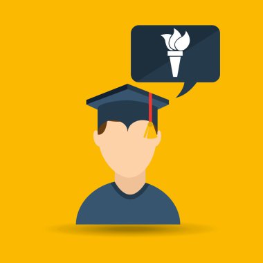 Üniversite grad simgesi