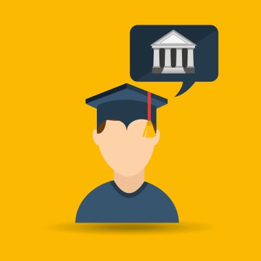 Üniversite grad simgesi