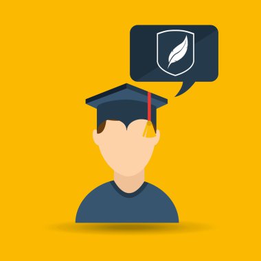 Üniversite grad simgesi