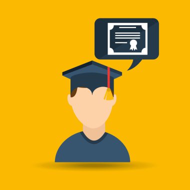 Üniversite grad simgesi