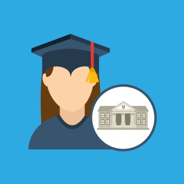 Üniversite grad simgesi