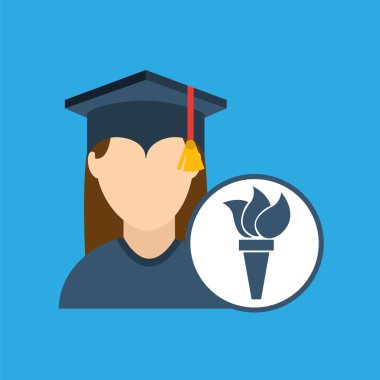 Üniversite grad simgesi