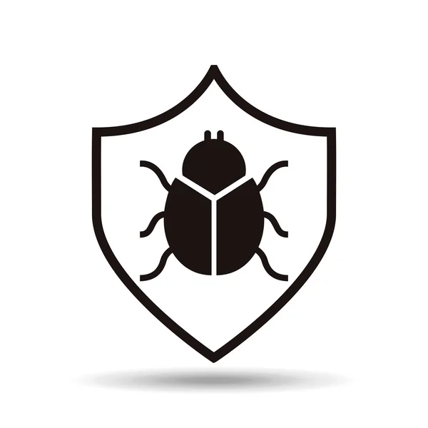 Security protection icon — Stock Vector