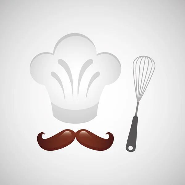 Icono del sombrero del chef — Archivo Imágenes Vectoriales