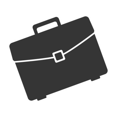 İş evrak izole düz simgesini, vektör çizim.