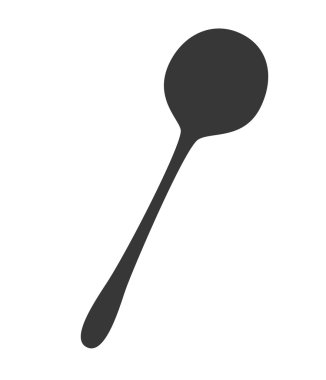 Mutfak dishware izole düz simgesi, vektör çizim.