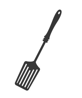 Mutfak dishware izole düz simgesi, vektör çizim.