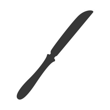 Mutfak dishware izole düz simgesi, vektör çizim.