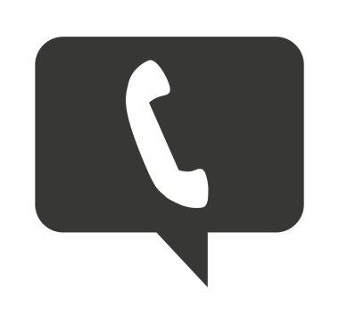 konuşma kabarcığı sosyal ortam simgesi