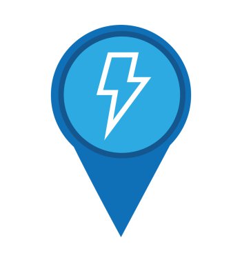 toplu iğne işaretçisi hava sinyal simgesi