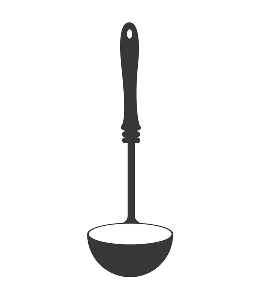 Cocina vajilla aislado icono plano, vector de ilustración . — Archivo Imágenes Vectoriales