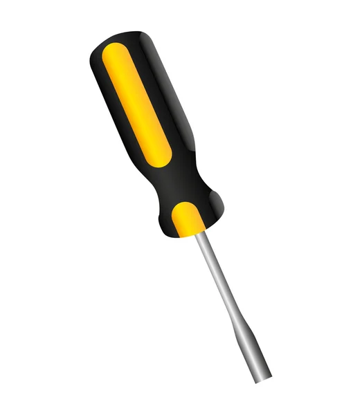 Ícone de ferramenta de serviço de chave de fenda — Vetor de Stock