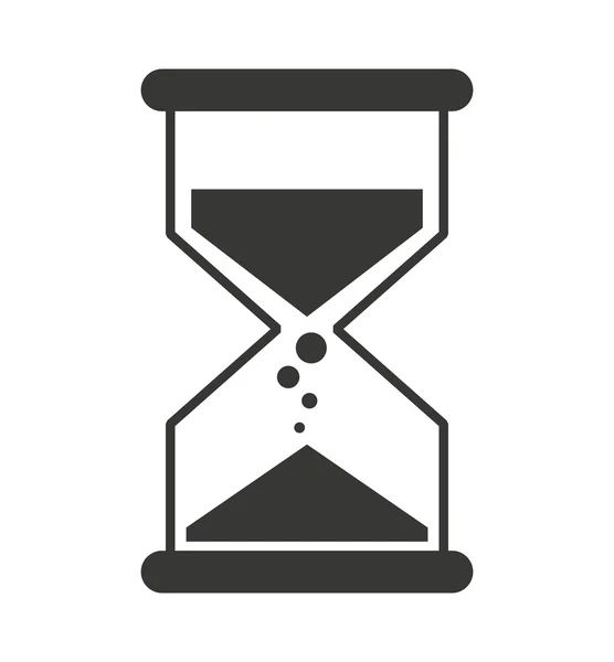 Sablier temps icône de sable — Image vectorielle