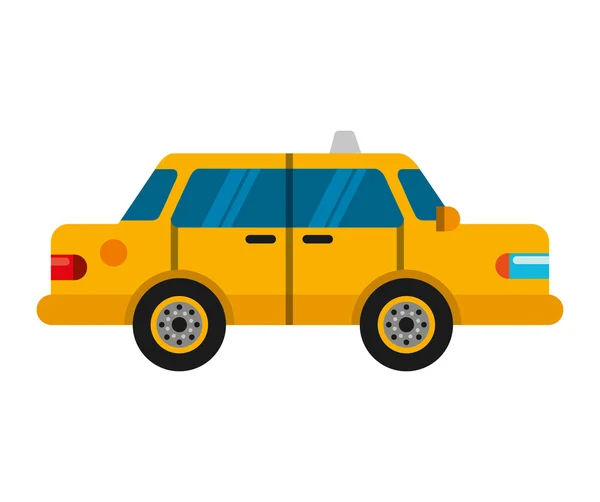 Taxi service public icon — Stock Vector