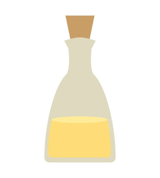 Öl Flasche Spa Produkt-Ikone — Stockvektor