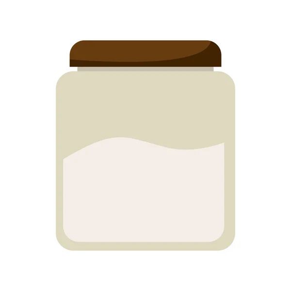 Crema botella spa producto icono — Vector de stock