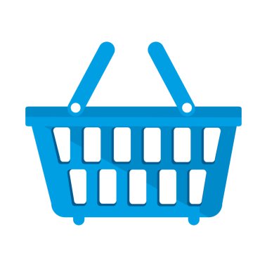 Alışveriş ve ticaret izole simgesi.