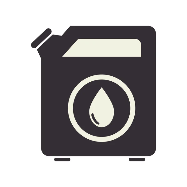 Oil fuel can icon vector illustration — Stock Vector