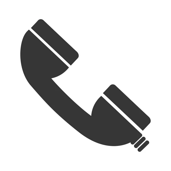 Callcenter phone service icon vector illustration — Stock Vector