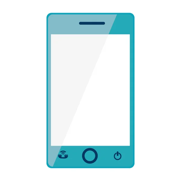 Smartphone telefon technologie ikonu, vektorové ilustrace — Stockový vektor