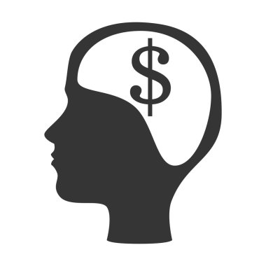 para ve iş simge vektör çizim