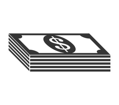 para ve iş, simge vektör çizim