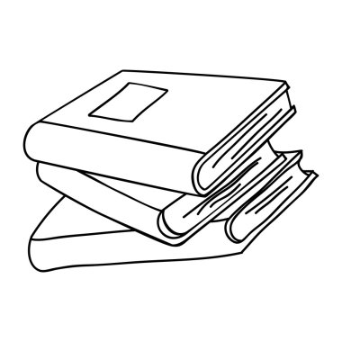 Eğitim ve kitap izole düz simgesi.