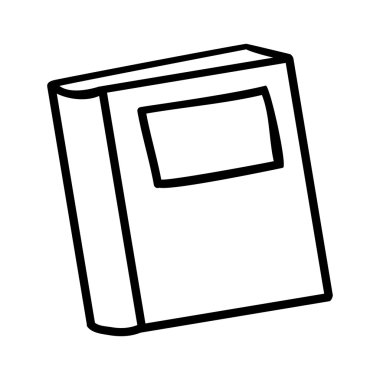 Eğitim ve kitap izole düz simgesi.