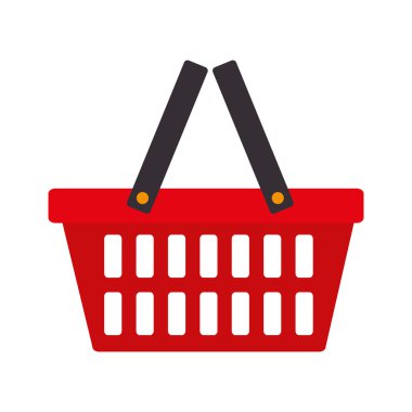 alışveriş sepeti Pazar simge vektör