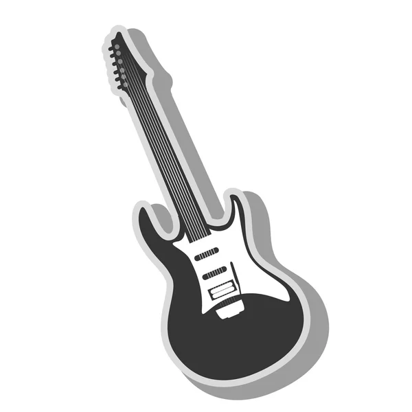 Muziek instrument icoon vector illustratie — Stockvector