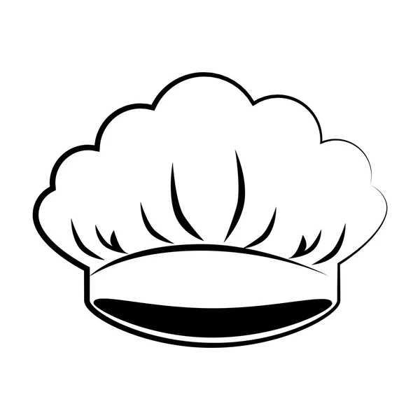 帽子レストラン シェフのアイコン ベクトル図 — ストックベクタ