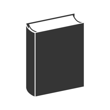 kitap kapağı eğitim simgesi vektör grafik