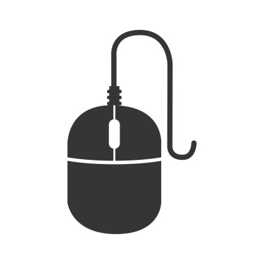 fare tıklayın cihaz teknolojisi elektronik simge vektör grafik