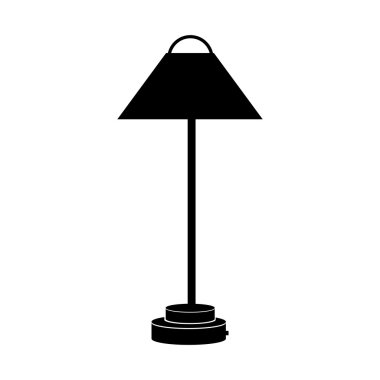 zemin lamba ışık iç simge vektör